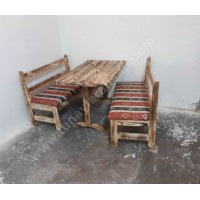 sr0045 Cafe ve Restoranlar İçin Ahşap Sedirler-7